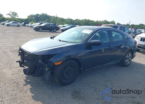 2017 Honda Civic Lx from USA, damaged, VIN 19XFC2F58HE205665